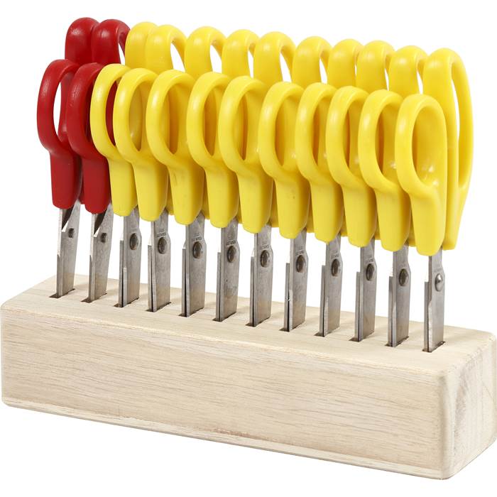 Saxställ med 12 saxar 12,5cm - 3