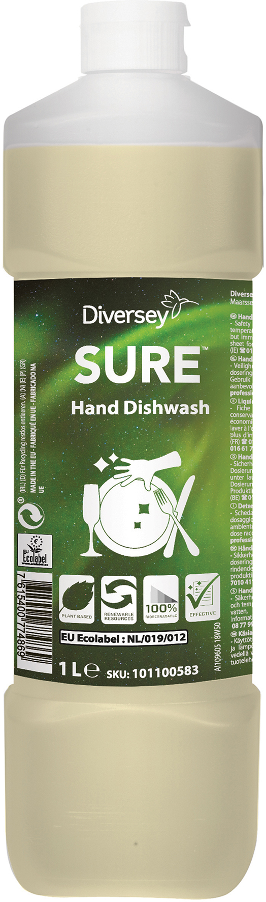 Handdiskmedel SURE 1L