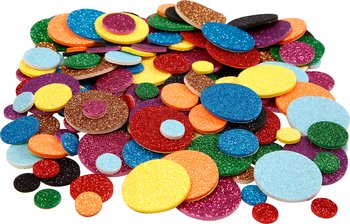 Dekorgummicirklar mix 150/fp