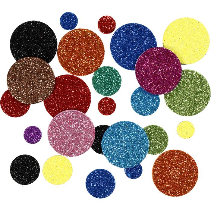 Dekorgummicirklar mix 150/fp - 5