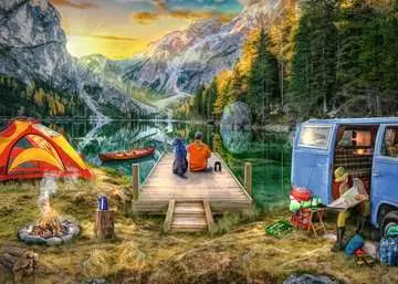 Calm Campsite 1000 Bitar Ravensburger