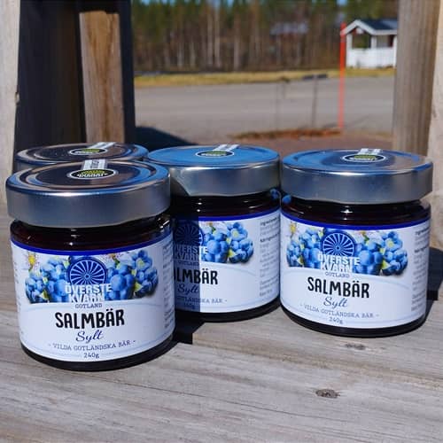 Salmbärssylt, sylt på salmbär, 240g