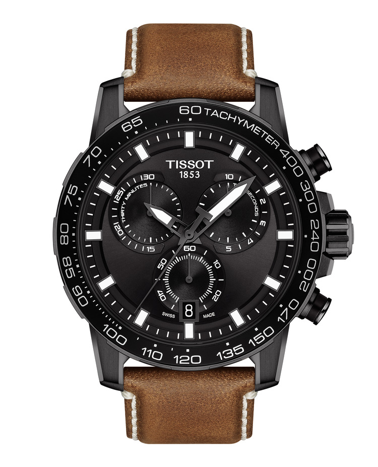 T125.617.36.051.01 Tissot T-sport Supersport Chronograph 45 svart