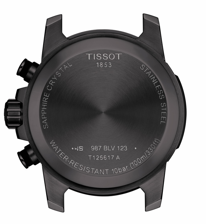 T125.617.36.051.01 Tissot T-sport Supersport Chronograph 45 svart
