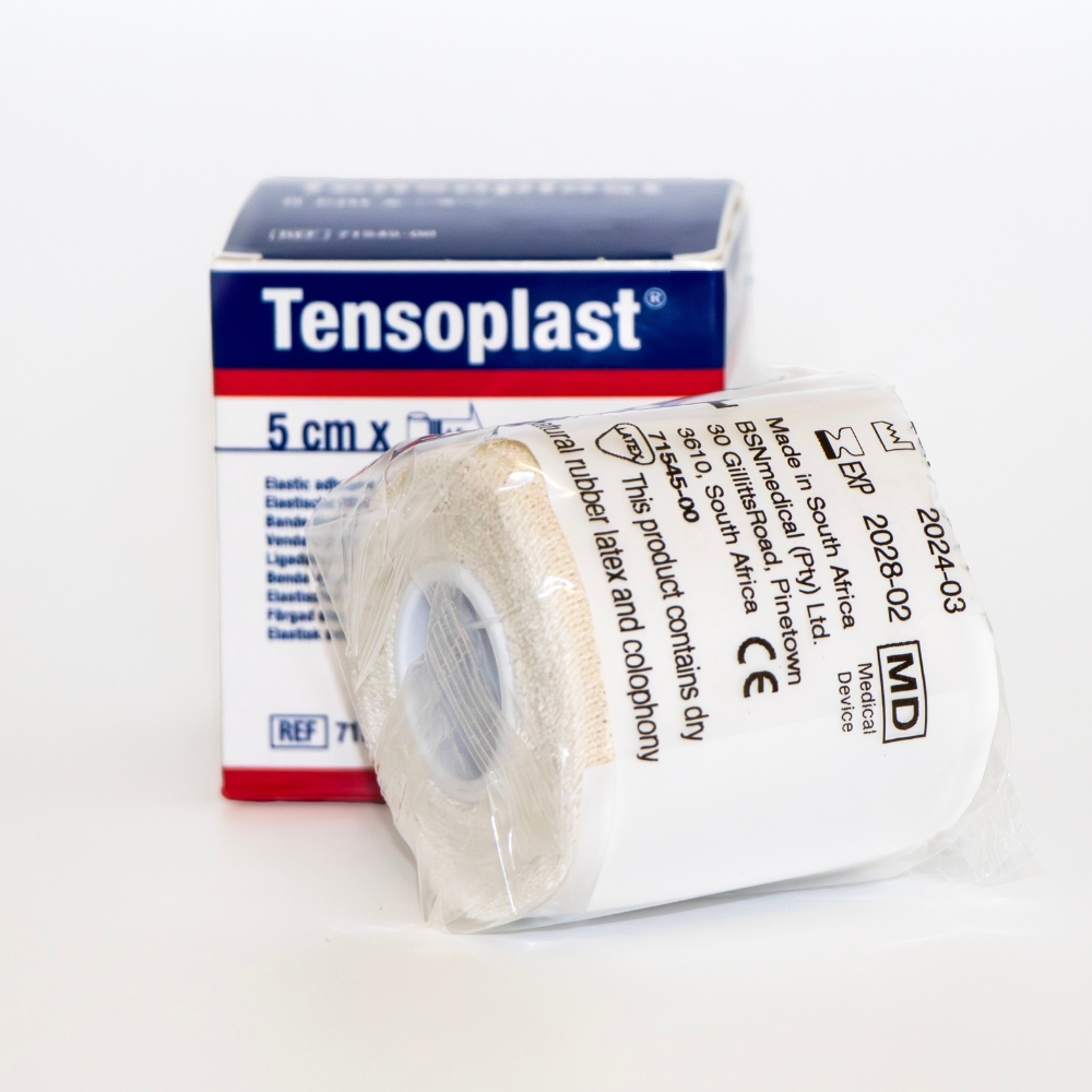 Kleefverband 5 cm × 4,5 m (67% Elasticiteit) Tensoplast - 2