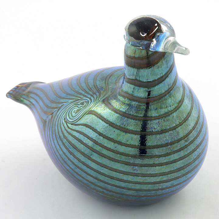 Oiva Toikka (1981) Long-Tailed Duck (Alli) Glass Bird 18/13 cm