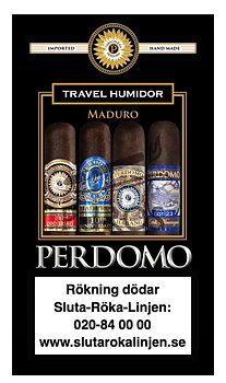 Perdomo Sampler Maduro Toro Humibag – 4 Cigarrer 