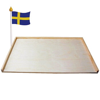 Bakbord trä  75x50cm , björk Svensktillverkat. Nummer 1 i flera Bäst i Test. Även perfekt som present.