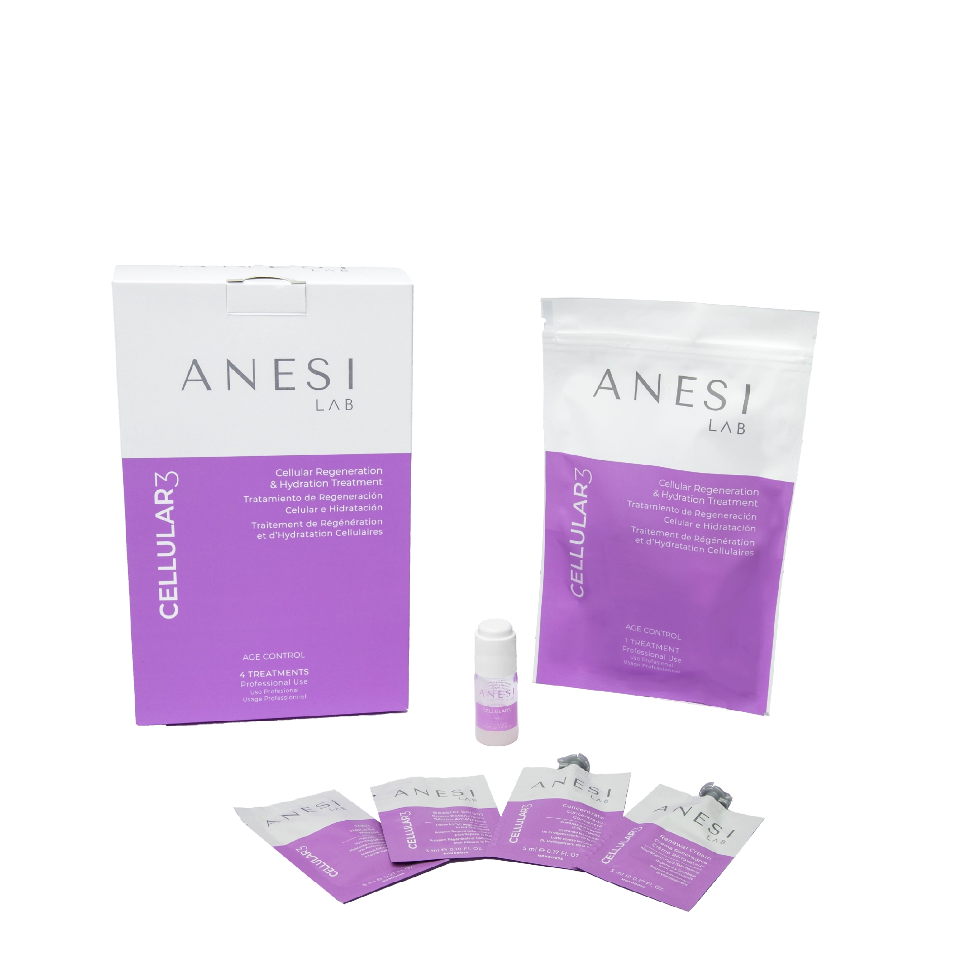 Anesi Cellular 3 Behandlingskit 4 behandlingar