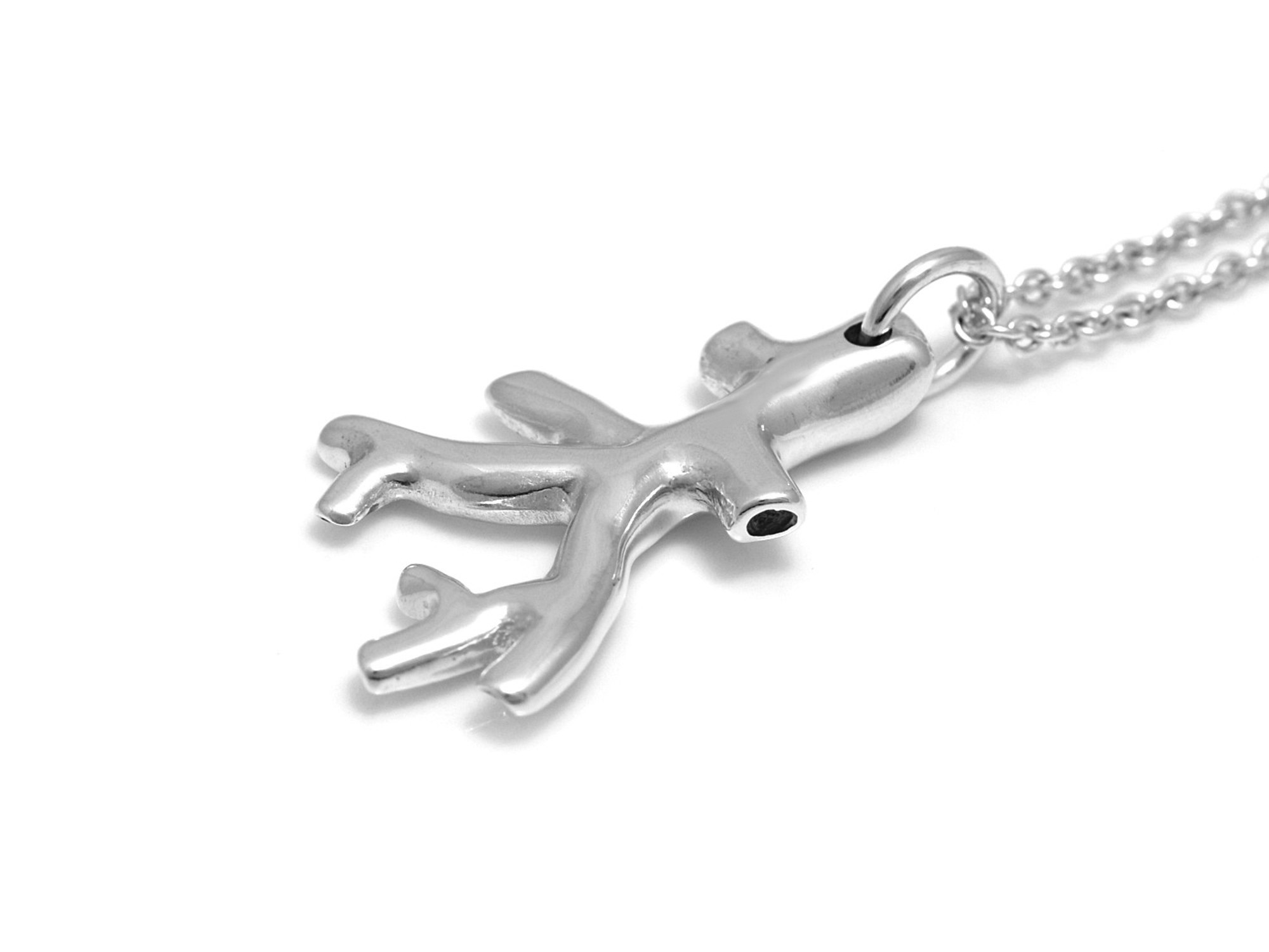 Blodådror Halsband, Ven och Artär Smycke i Äkta Silver - 4