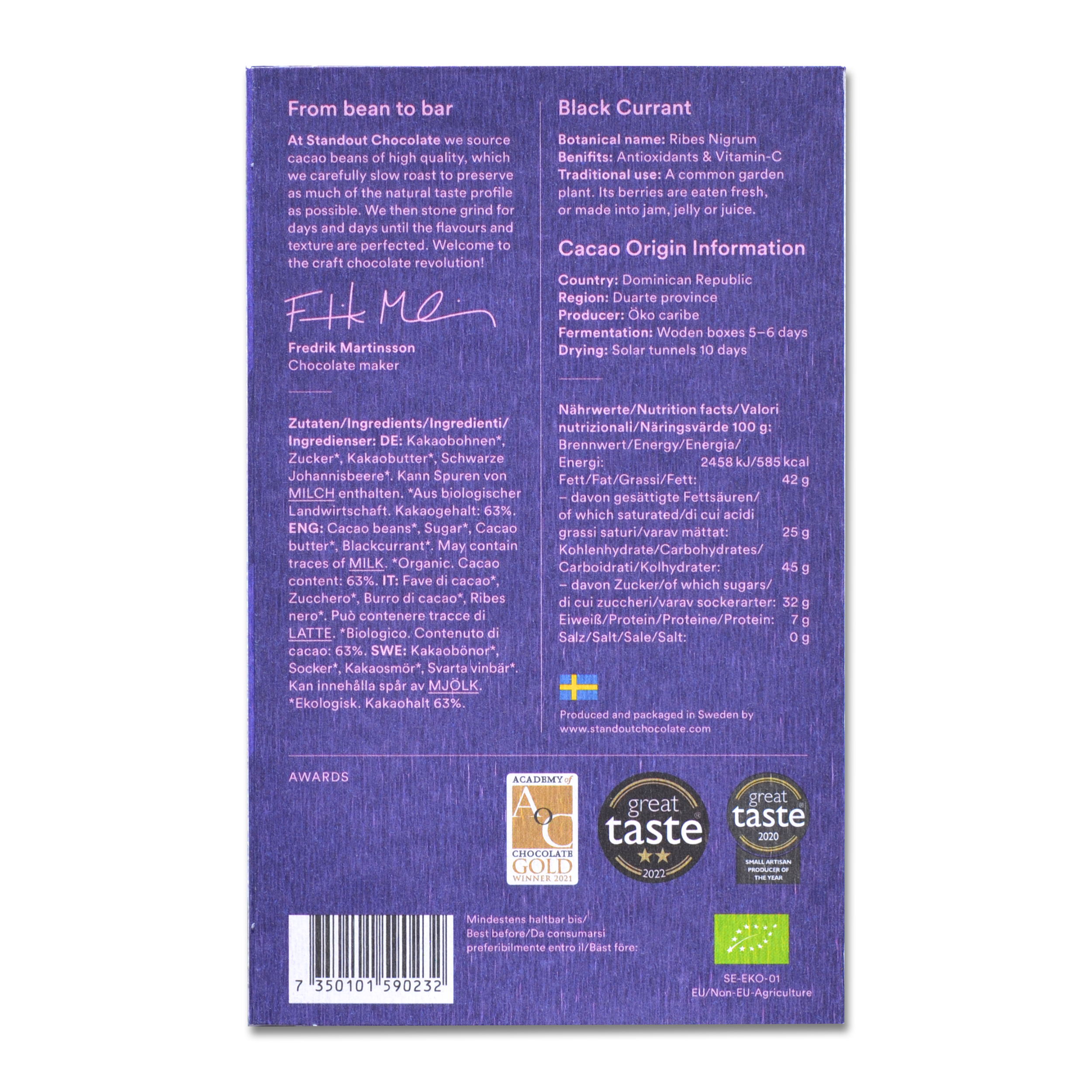 Nordic Nature Svarta Vinbär 63% - 3