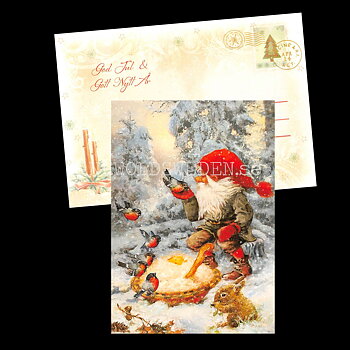 Mysstund - Julkort A6 - 972 PA22