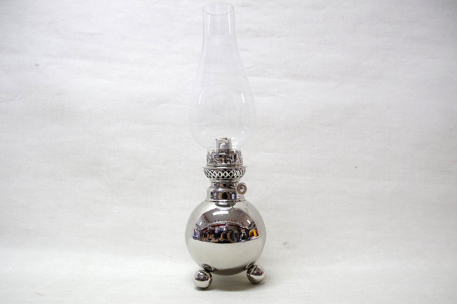 Fotogenlampa Kulan Nickel 44x13 cm