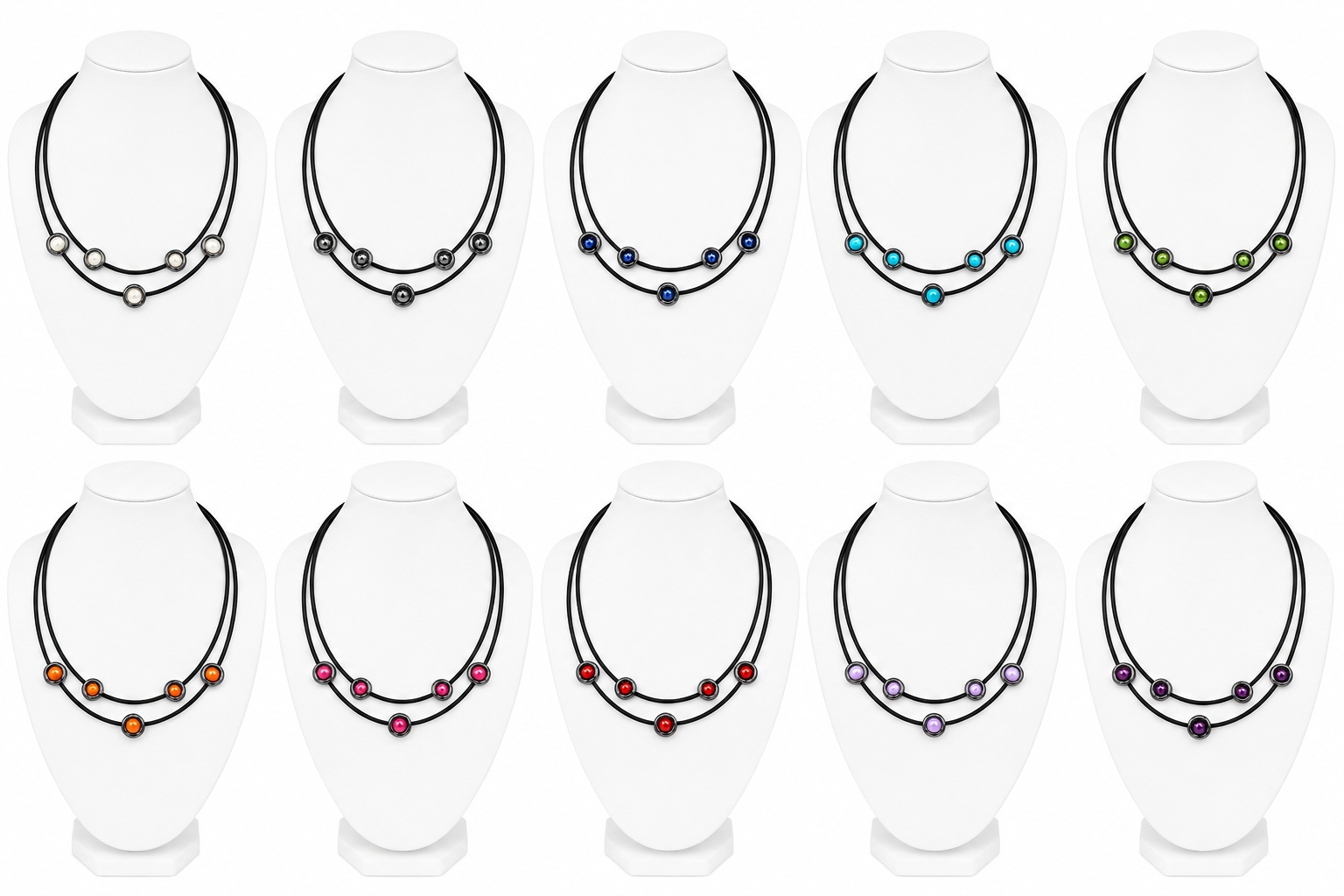 Daniella halsband caramelle  10 olika färger