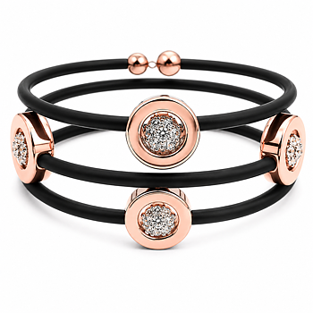Armband Donna Rosé Hematit Kristall