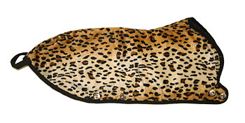 Zipp Vändbart Regntäcke Leopard 20cm