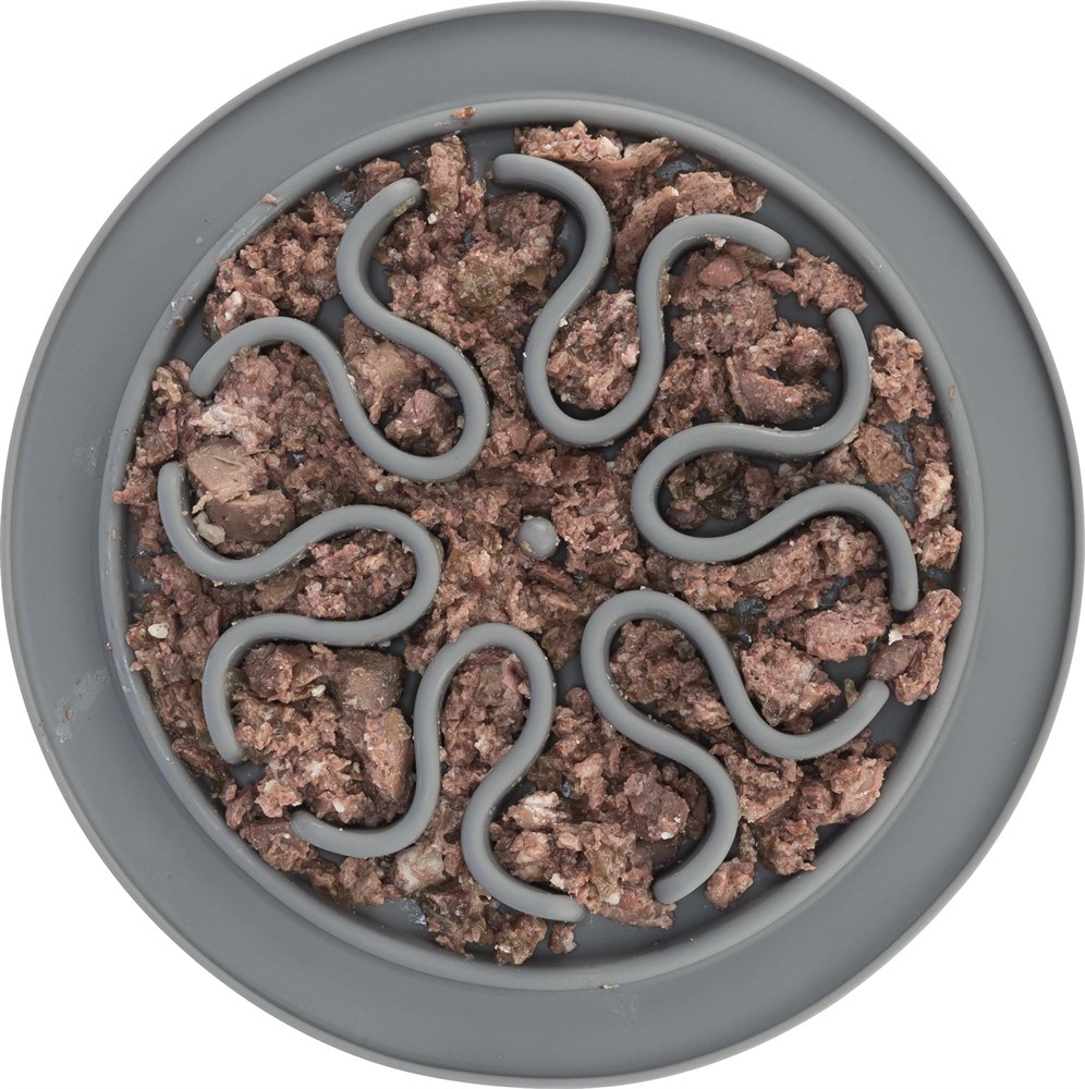 Trixie Slow Feed Fodermatta Ø 24cm Grå - 3