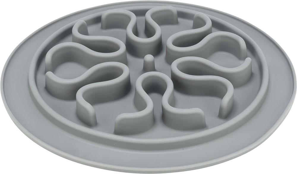 Trixie Slow Feed Fodermatta Ø 24cm Grå - 4