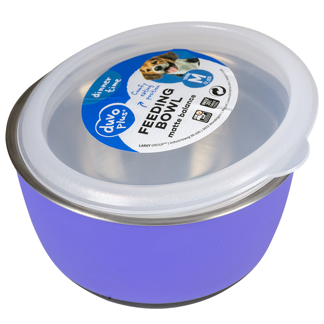 Duvo+ Skål Balance Inklusive Lock Ø 13,5cm 700ml Lila - 3