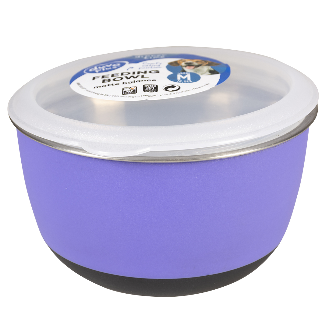 Duvo+ Skål Balance Inklusive Lock Ø 13,5cm 700ml Lila