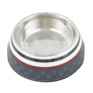 Racinel Comfort KIA Matskål 22cm 700ml Star Blå/Vit/Röd