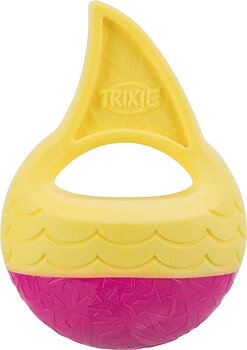 Trixie Aqua Toy Flytande "Hajfena" Ø 18cm Gul/Rosa