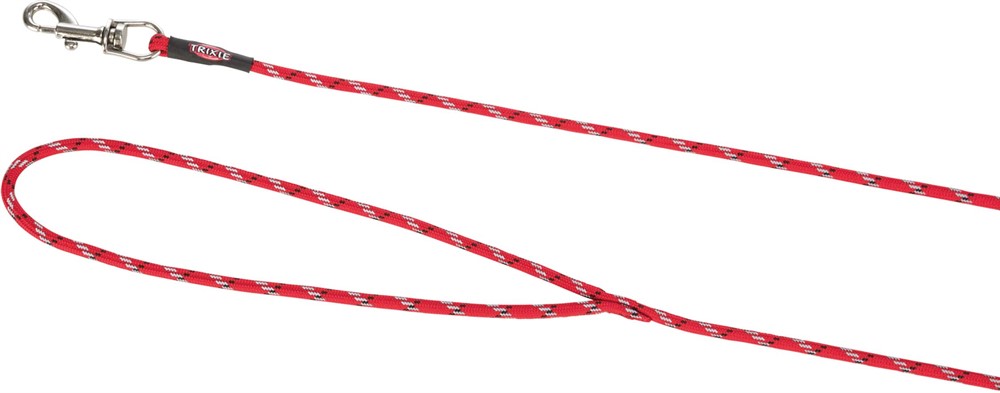Trixie Junior Valp/Unghund Rund Spårlina XX-Small - X-Small Ø 4 mm x 8 Meter Röd - 2