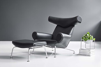 Wegner Ox Chair Läder (varianter) - Fredericia Furniture