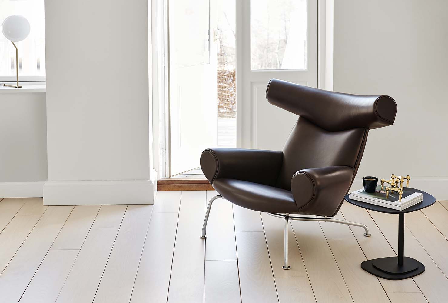 Wegner Ox Chair Läder (varianter) - Fredericia Furniture - 9