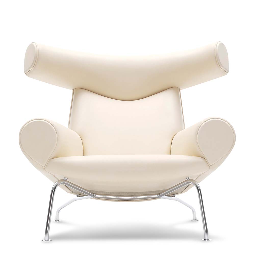 Wegner Ox Chair Läder (varianter) - Fredericia Furniture - 6