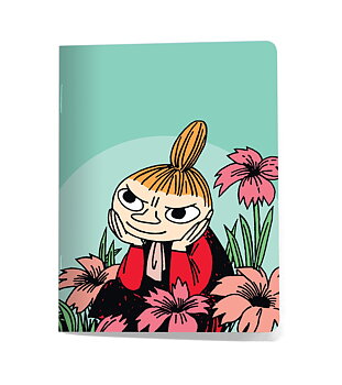 Mumin mini anteckningsbok - Lilla My i blomstersäng