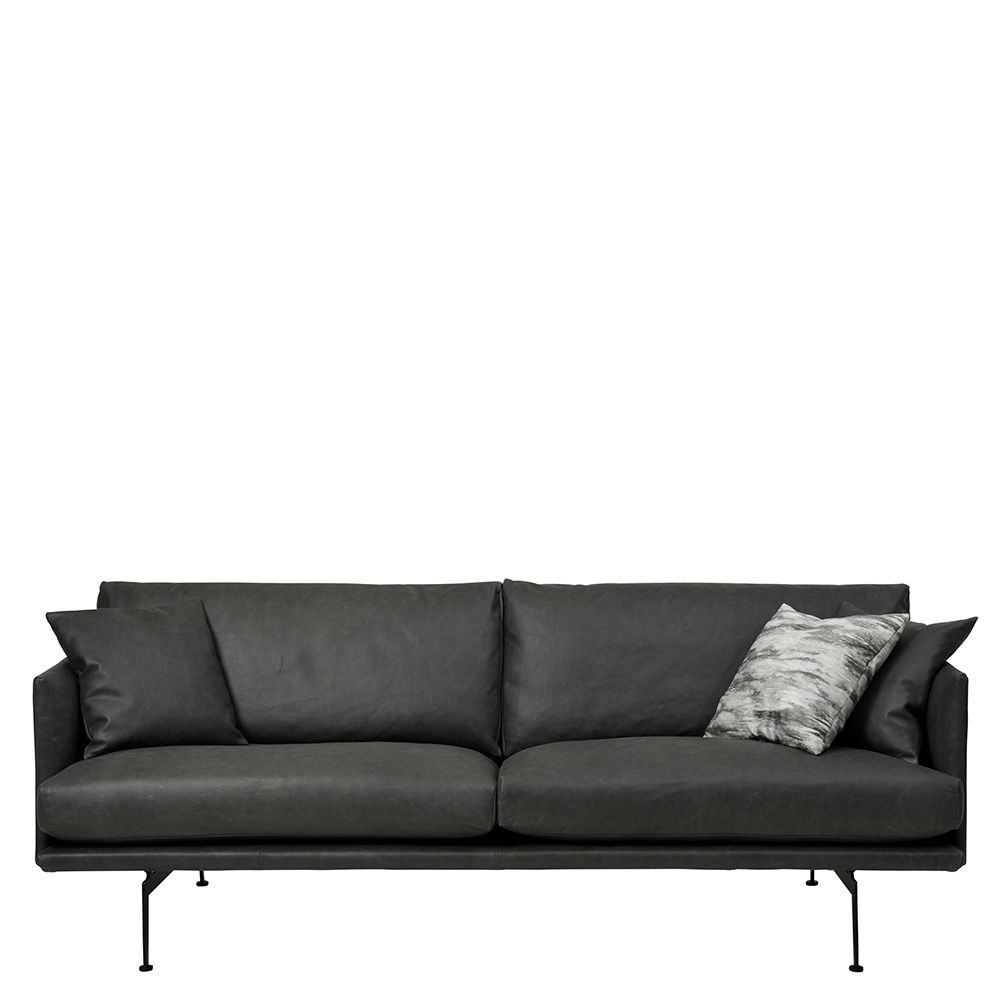 Electra 3,5-sits soffa 227 cm (Vintage/Grand Läder) - Bröderna Anderssons
