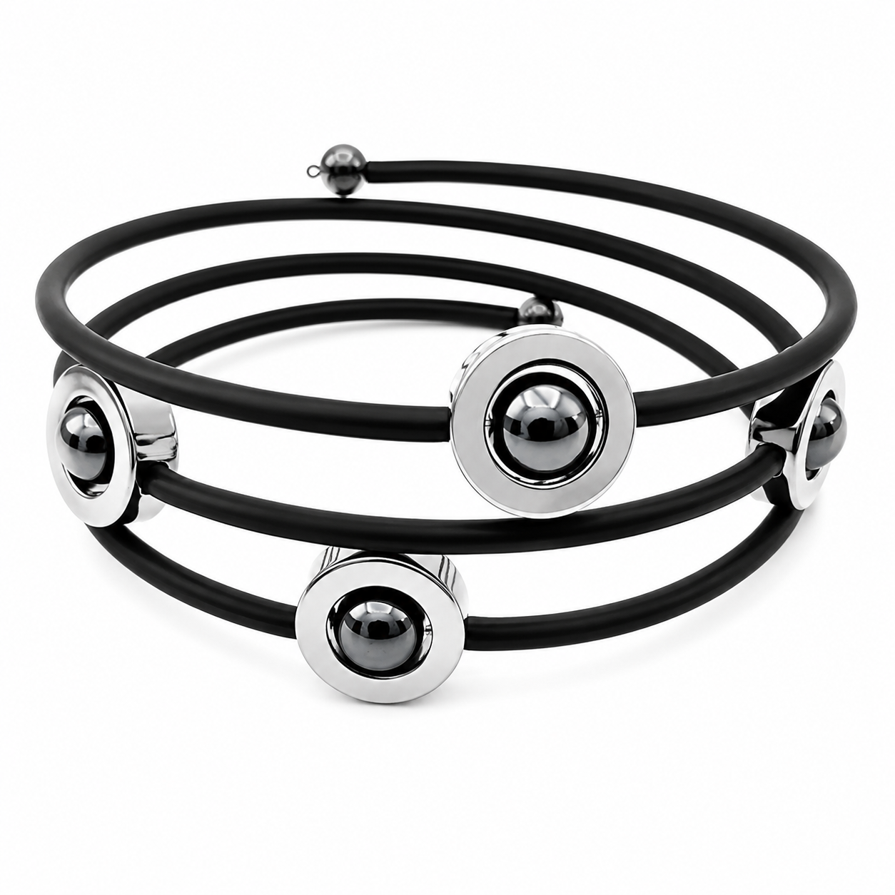 Armband Donna Silver Hematit