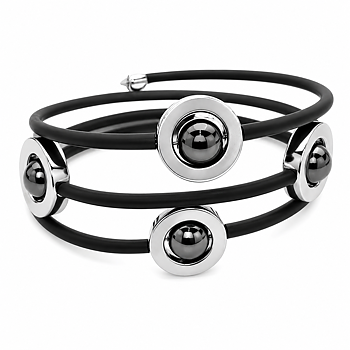 Bracelet Doris Silver Hematite