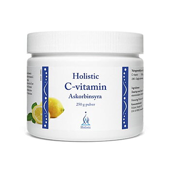 C-vitamin Askorbinsyra 250 g Holistic