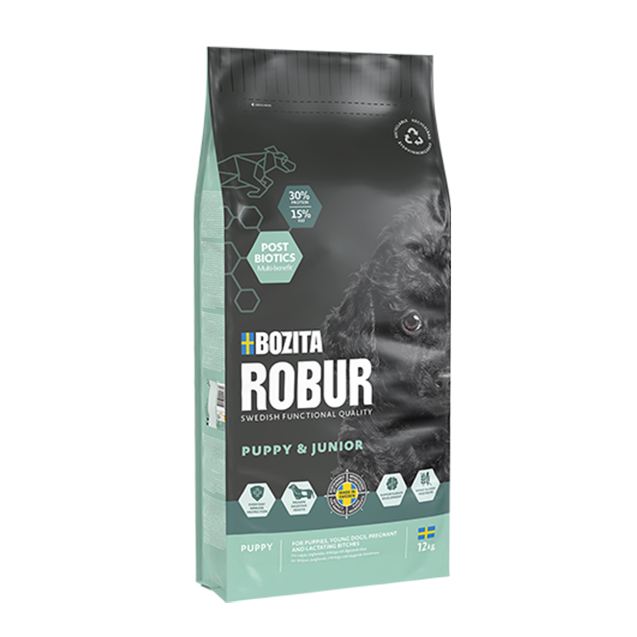 BOZITA ROBUR PUPPY & JUNIOR 12KG