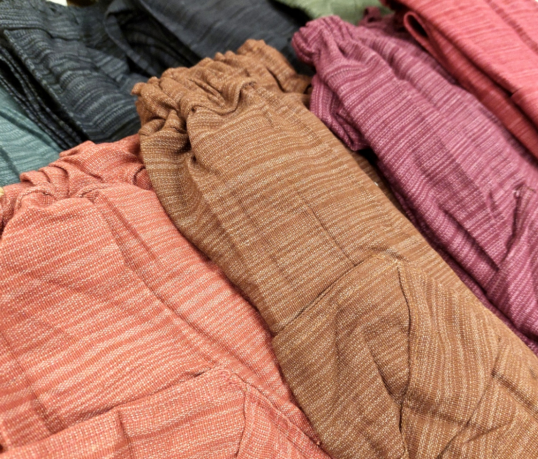  Haremsbyxor - Baggy - Vävlook - Rund ficka - 4