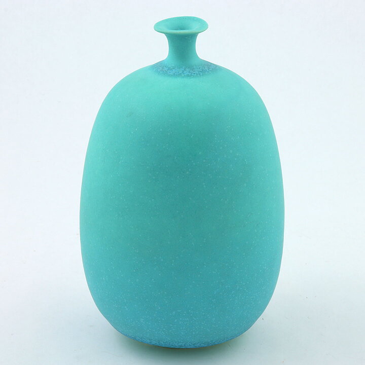 インガー・パーソン  水色の風船のような花瓶 Vase  16cm  1980年代