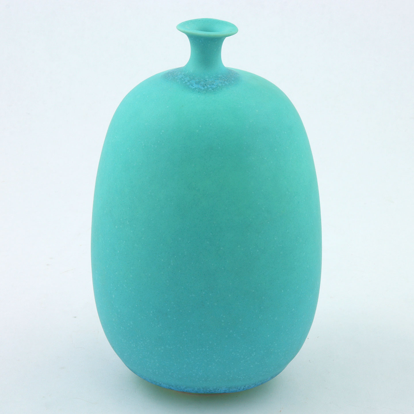 インガー・パーソン 水色の風船のような花瓶 Vase 16cm 1980年代