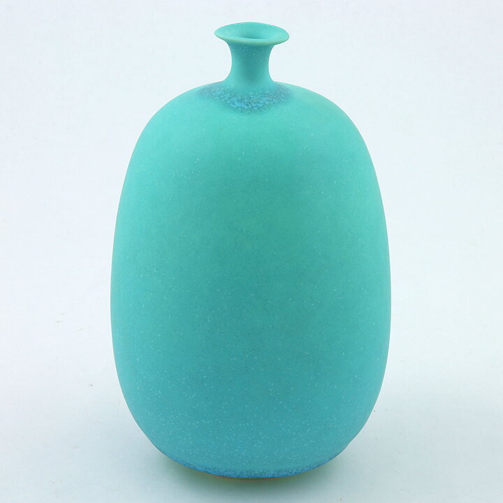インガー・パーソン  水色の風船のような花瓶 Vase  16cm  1980年代