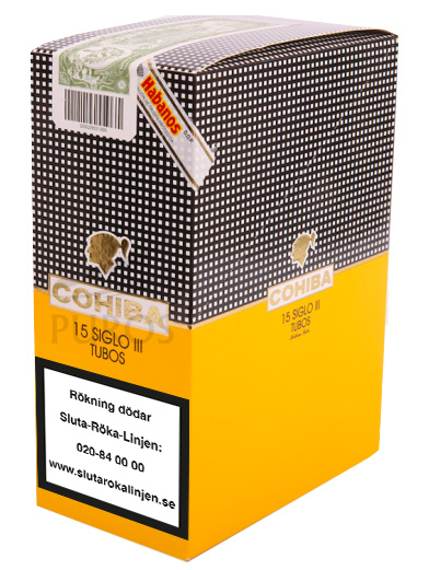 Cohiba Siglo III  Tubos 5x3p