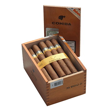 Cohiba Siglo III Open Box 25p