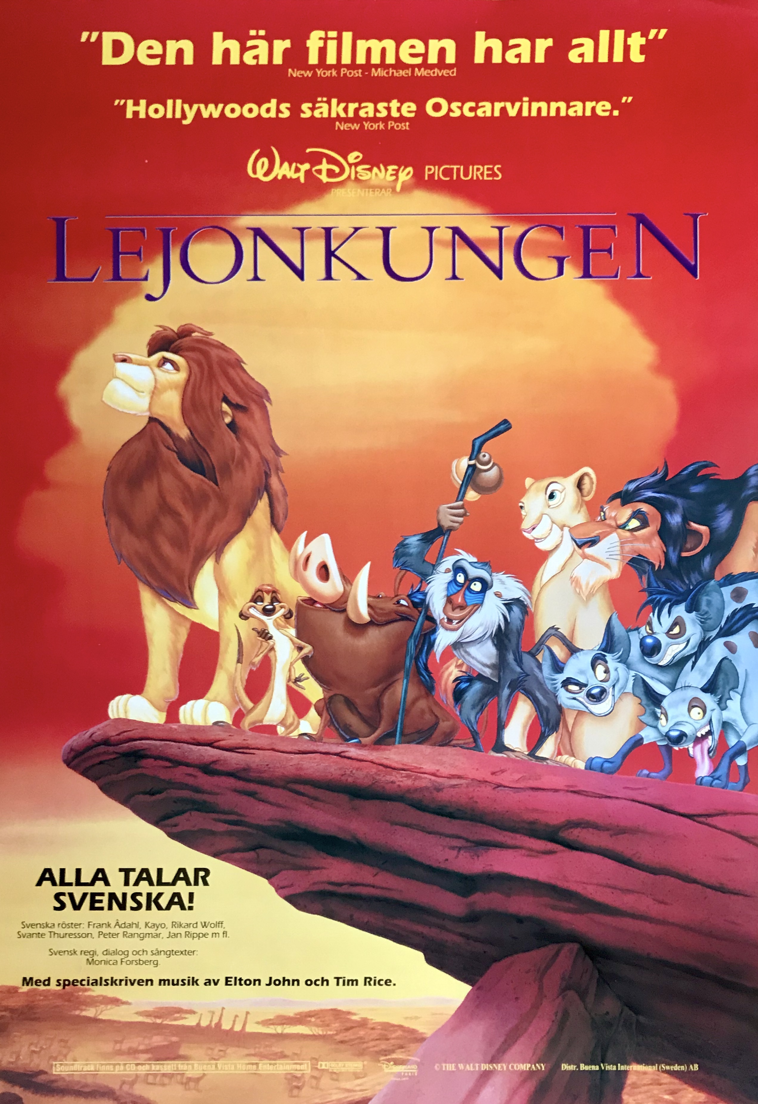 LEJONKUNGEN (1995)