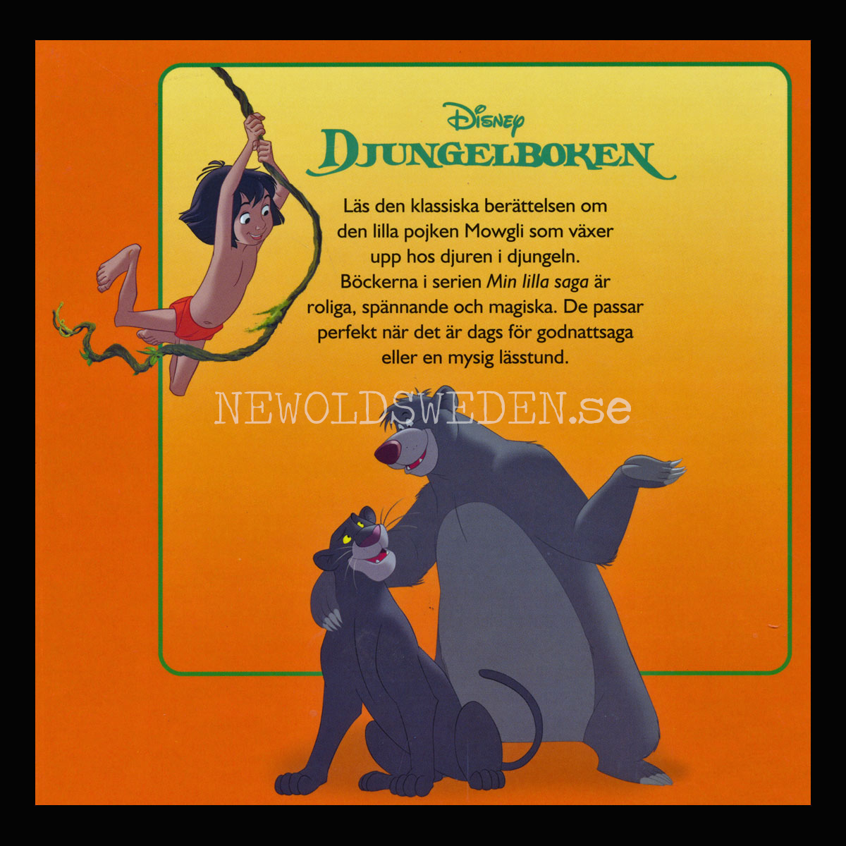 MIN LILLA SAGA - DJUNGELBOKEN -Disney - H12 - 3