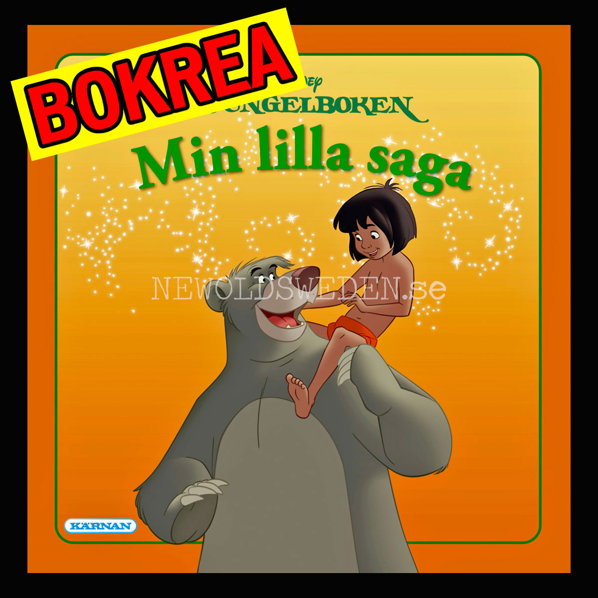 MIN LILLA SAGA - DJUNGELBOKEN -Disney - H12