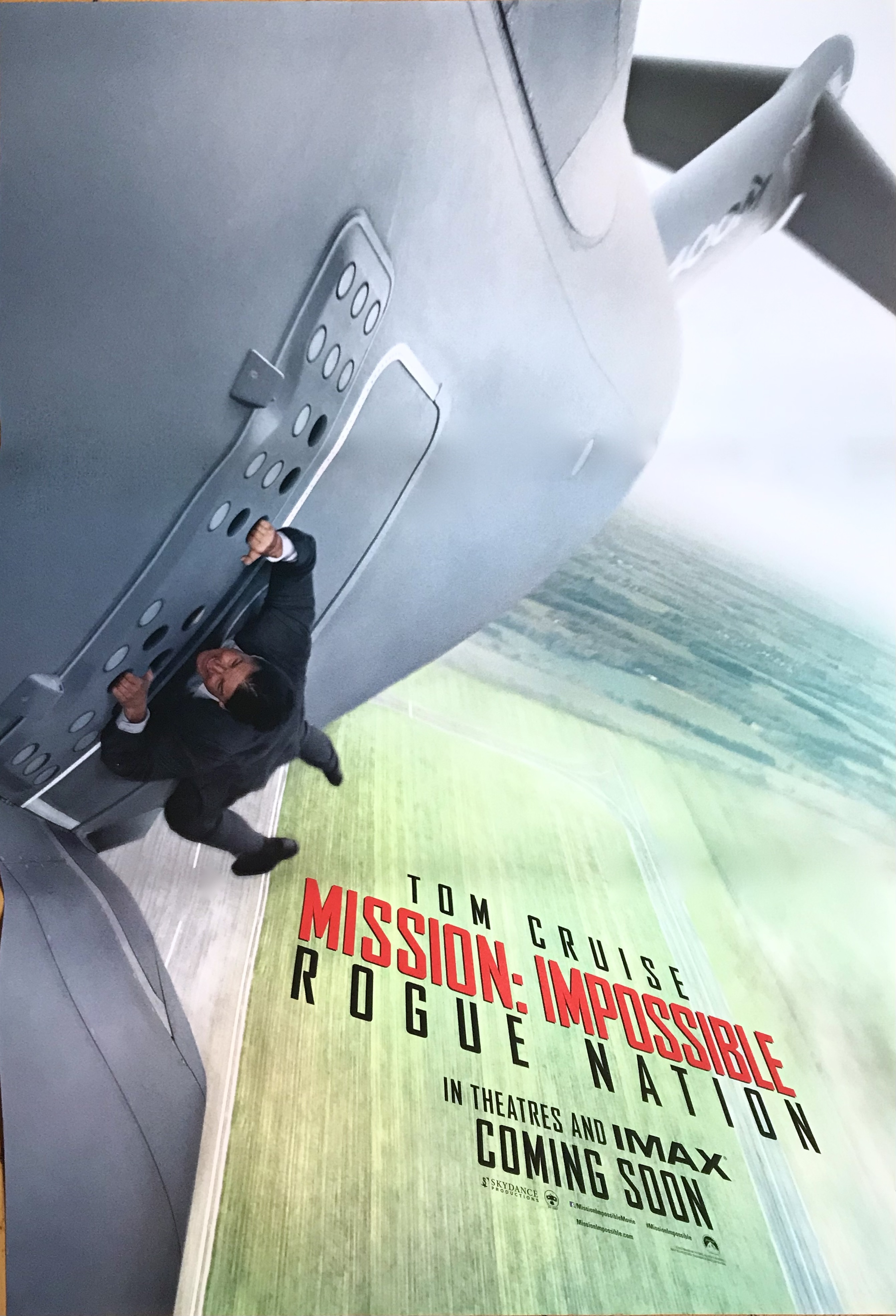 MISSION IMPOSSIBLE - ROGUE NATION (2015) Style B Advance