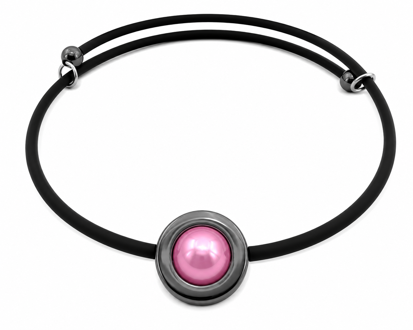 Bracelet Hematite light purple Stina