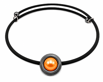 Armband Hematit Orange Stina