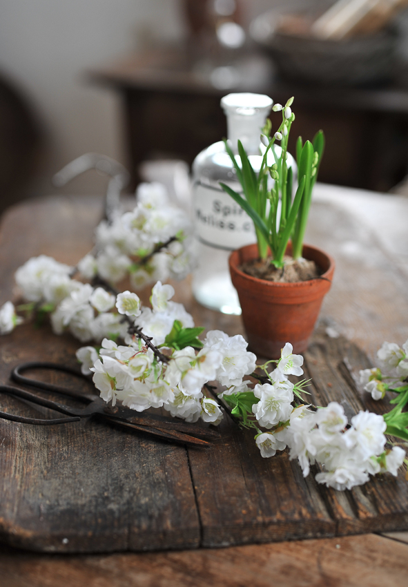Cherry blossom - White - 120 cm - 2