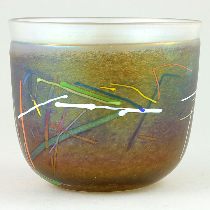 バーティル･ヴァリーン Tornadoシリーズ 抽象画のような器 Bowl  1983年 11cm